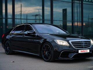2015 Mercedes-Benz S-Класс AMG 63 AMG Long III (W222, C217), чёрный, 5500000 рублей, вид 3