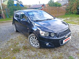2012 Chevrolet Aveo II, чёрный, 670000 рублей, вид 2