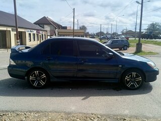 2005 Mitsubishi Lancer IX Рестайлинг, синий, 400000 рублей, вид 4
