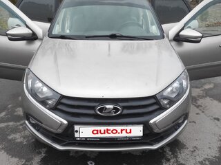 2020 Lada (ВАЗ) Granta I Рестайлинг, серый, 615000 рублей, вид 1