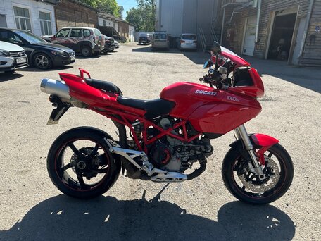 2003 Ducati Multistrada 1000, красный, 285000 рублей, вид 1