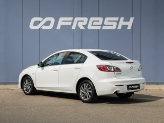 2013 Mazda 3 II (BL) Рестайлинг, белый, 1040000 рублей, вид 2