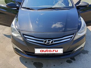 2016 Hyundai Solaris I Рестайлинг, чёрный, 860000 рублей, вид 1