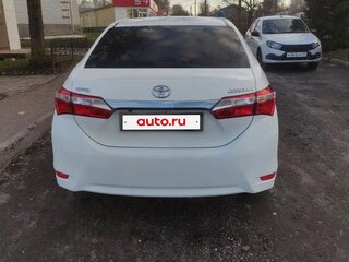 2014 Toyota Corolla XI (E160, E170, E180), белый, 1399000 рублей, вид 4