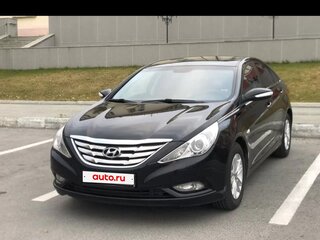 2011 Hyundai Sonata VI (YF), чёрный, 1050000 рублей, вид 1