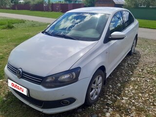 2012 Volkswagen Polo V, белый, 450000 рублей, вид 1