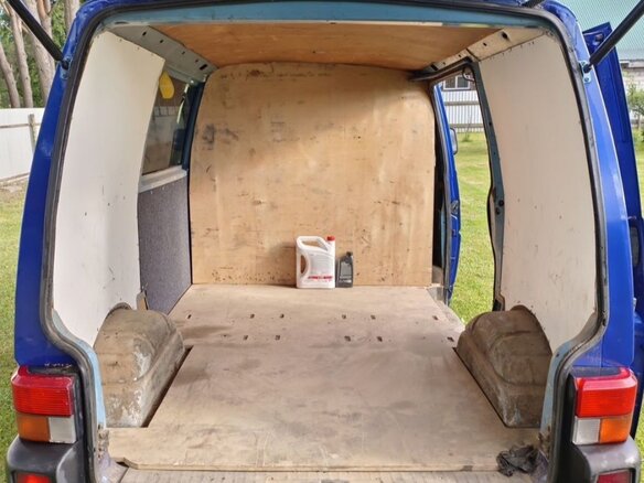 1993 Volkswagen Transporter T4, голубой, 390000 рублей - вид 5