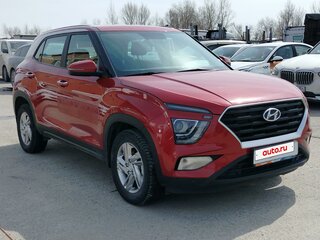 2021 Hyundai Creta II, красный, 1760000 рублей, вид 2