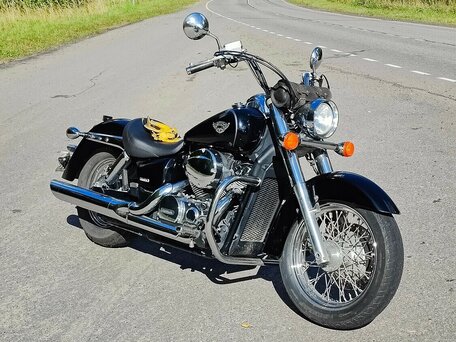 2005 Honda Shadow 750, чёрный, 490000 рублей, вид 1