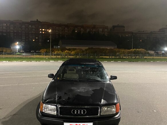 1991 Audi 100 IV (C4), чёрный, 250000 рублей - вид 1