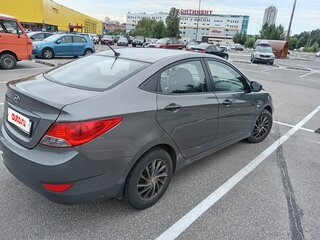 2012 Hyundai Solaris I, серый, 699900 рублей, вид 5