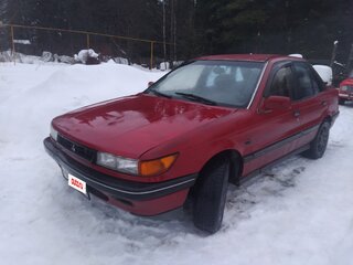 1989 Mitsubishi Lancer V, красный, 100000 рублей, вид 3