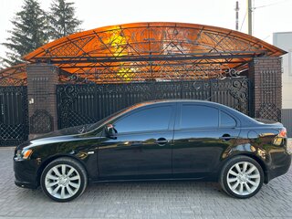 2011 Mitsubishi Lancer X Рестайлинг, чёрный, 1200000 рублей, вид 5