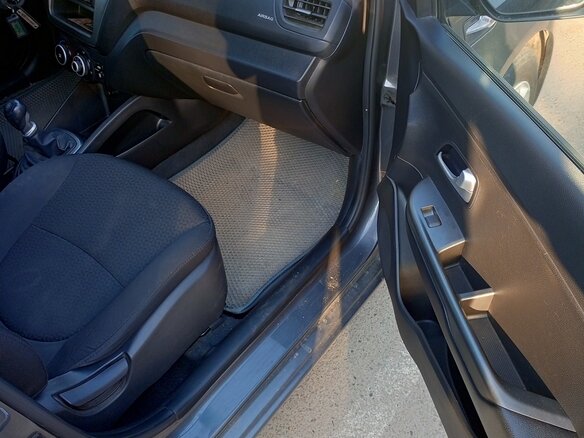 2013 Kia Rio III, серый, 690000 рублей - вид 13