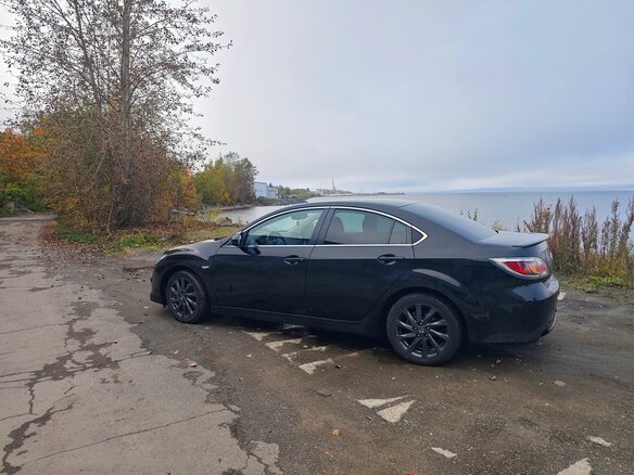 2012 Mazda 6 II (GH) Рестайлинг, чёрный, 1195000 рублей - вид 6