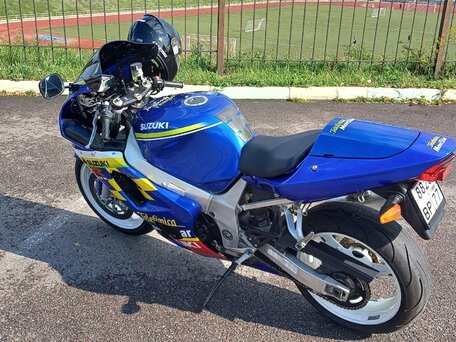 2003 Suzuki GSX-R 600, синий, 405000 рублей, вид 4