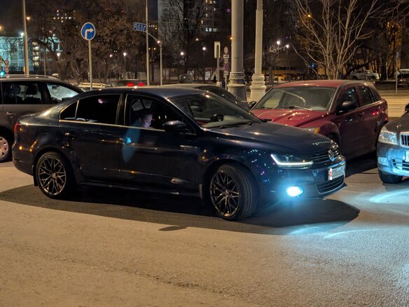 2011 Volkswagen Jetta VI, синий
