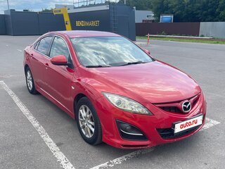 2012 Mazda 6 II (GH) Рестайлинг, красный, 785000 рублей, вид 4