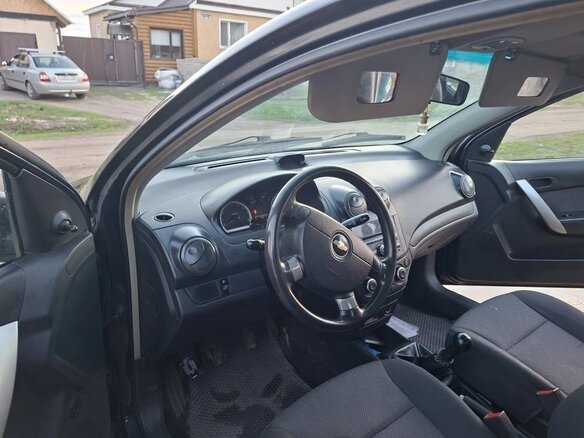 2008 Chevrolet Aveo I Рестайлинг, чёрный, 280000 рублей - вид 5