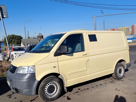 2008 Volkswagen Transporter, жёлтый, 1250000 рублей, вид 1