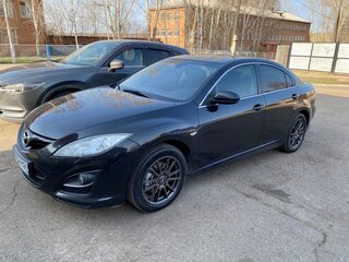 2012 Mazda 6 II (GH) Рестайлинг, чёрный, 1280000 рублей, вид 1