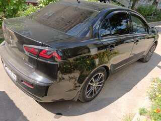 2008 Mitsubishi Lancer X, чёрный, 680000 рублей, вид 4