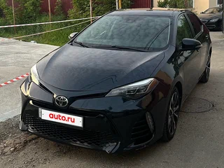 2018 Toyota Corolla XI (E160, E170, E180) Рестайлинг 1, синий, 1450000 рублей, вид 2