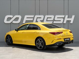 2020 Mercedes-Benz CLA 200 II (C118, X118), жёлтый, 2900000 рублей, вид 2
