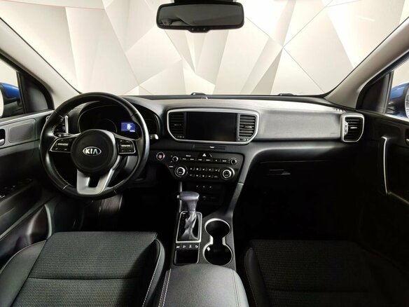 2021 Kia Sportage IV Рестайлинг, синий, 2319000 рублей - вид 13