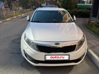 2013 Kia Optima III Рестайлинг, белый, 1250000 рублей, вид 2