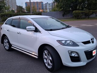 2010 Mazda CX-7 I Рестайлинг, белый, 930000 рублей, вид 4