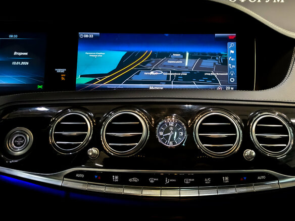 2019 Mercedes-Benz S-Класс 400 d VI (W222, C217) Рестайлинг, чёрный - вид 24