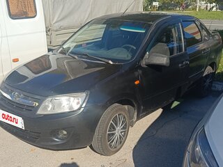 2012 Lada (ВАЗ) Granta I, синий, 129000 рублей, вид 2