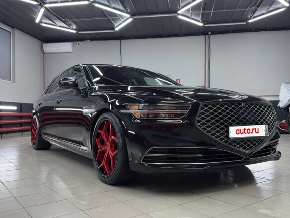 2020 Genesis G90 I Рестайлинг, чёрный, 4900000 рублей - вид 3