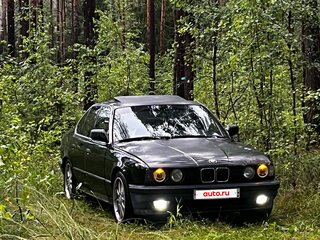 1992 BMW 5 серии 520i III (E34), чёрный, 280000 рублей, вид 1