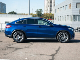 2018 Mercedes-Benz GLE Coupe 350 d I (C292), синий, 3728000 рублей, вид 4