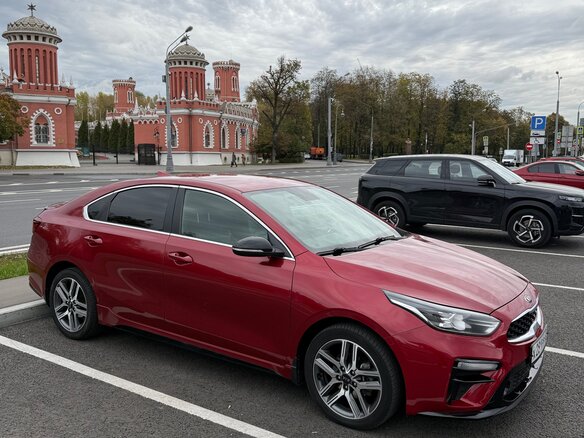 2019 Kia Cerato IV, красный, 1750000 рублей - вид 5