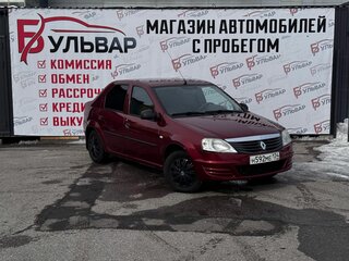 2011 Renault Logan I Рестайлинг, красный, 505000 рублей, вид 1
