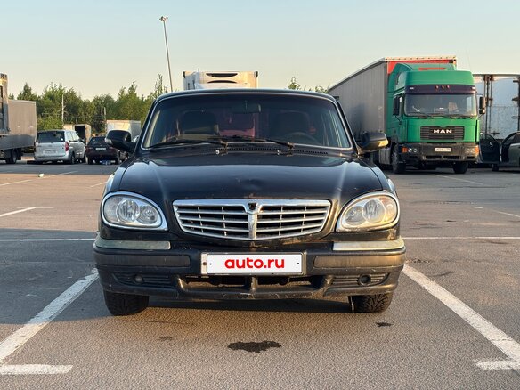 2008 ГАЗ 31105 «Волга», чёрный, 150000 рублей - вид 1
