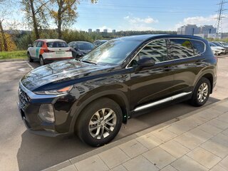 2020 Hyundai Santa Fe IV, чёрный, 2750000 рублей, вид 1