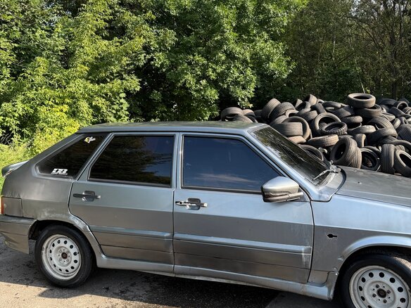 2009 Lada (ВАЗ) 2114, серый - вид 4
