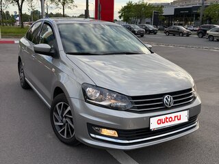 2018 Volkswagen Polo V Рестайлинг, серебристый, 1130000 рублей, вид 1