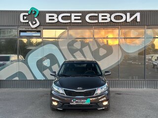 2015 Kia Rio III Рестайлинг, коричневый, 997000 рублей, вид 5