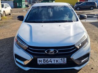 2024 Lada (ВАЗ) Vesta I Рестайлинг (NG), белый, 929000 рублей, вид 1