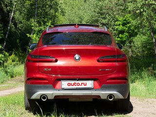 2020 BMW X4 20d II (G02), красный, 4550000 рублей, вид 3