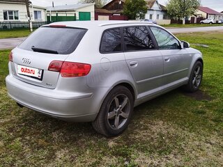 2007 Audi A3 II (8P) Рестайлинг 1, серебристый, 690000 рублей, вид 4