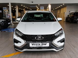 2026 Lada (ВАЗ) Vesta SW Cross I Рестайлинг (NG), белый, 2155000 рублей, вид 2