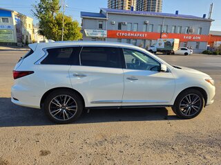 2017 Infiniti QX60 I Рестайлинг, белый, 2299000 рублей, вид 5