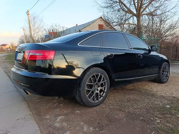 2010 Audi A6 III (C6) Рестайлинг, чёрный, 1350000 рублей - вид 2