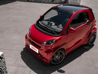 2010 Smart Fortwo II, красный, 950000 рублей, вид 2